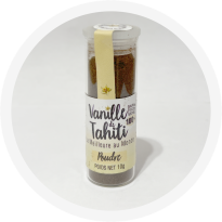 Vanille de Tahiti en poudre...